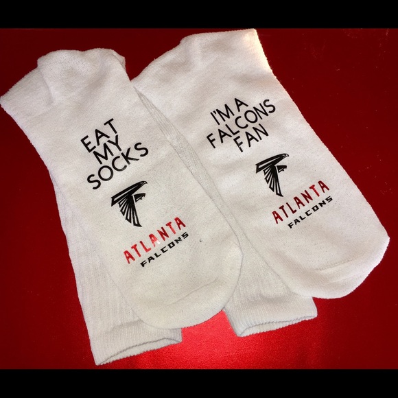 Other - Atlanta Falcons Pair of Socks “I’M A FALCONS FAN
